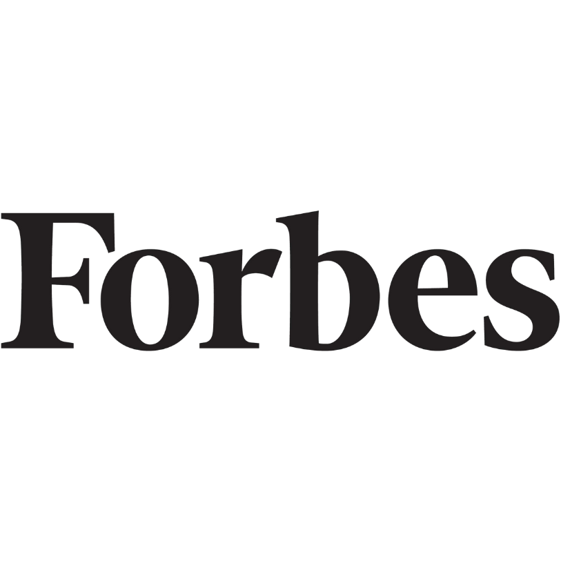 Logótipo da Forbes, um dos meios de comunicação onde os clientes dos nossos serviços de PR foram publicados.