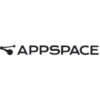 Logo de AppSpace, cliente de nuestra agencia de PR internacional