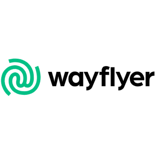 Logo de Wayflyer, cliente de nuestros servicios de relaciones públicas